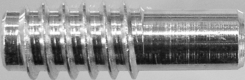 SFS INTEC -  Bussola MC per fissaggio meccanico serramenti - col. ZINCATO - ø mm 12 - l. tot 36